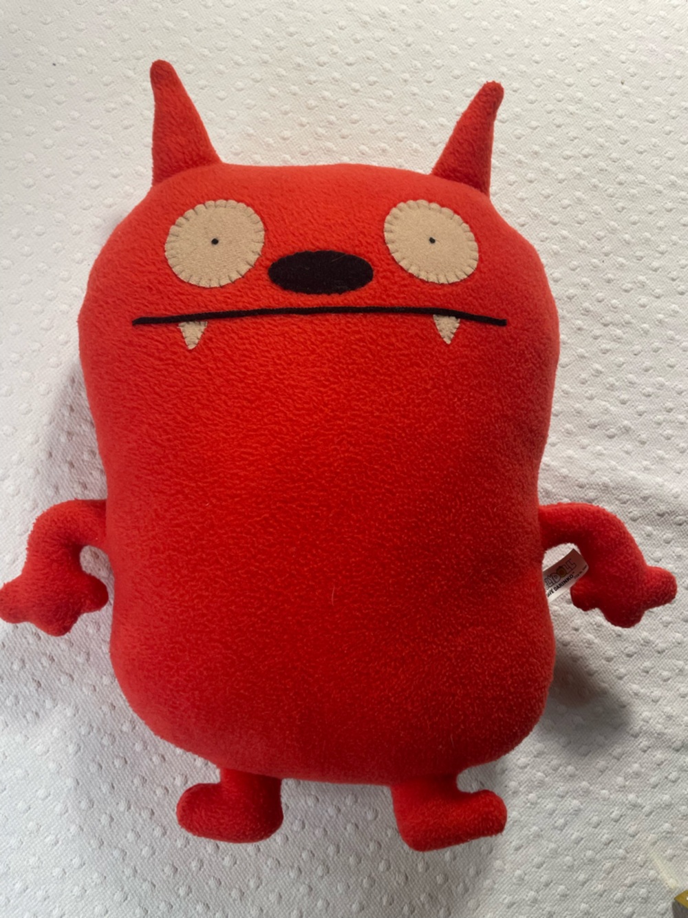 UGLY DOLL Dave Darinko red plush